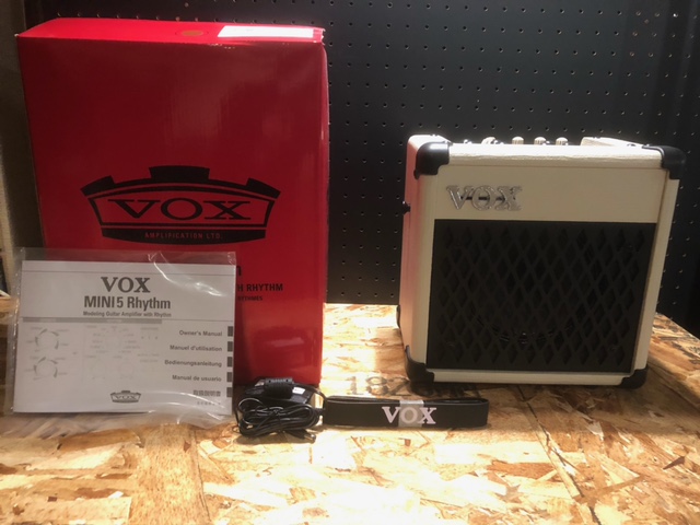 新製品/Amplifier VOX mini5 rhythm　WHITE [SA019]