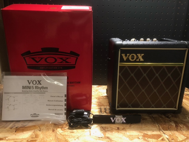 新製品/Amplifier VOX Mini5 Rhythm　BLACK [SA019]